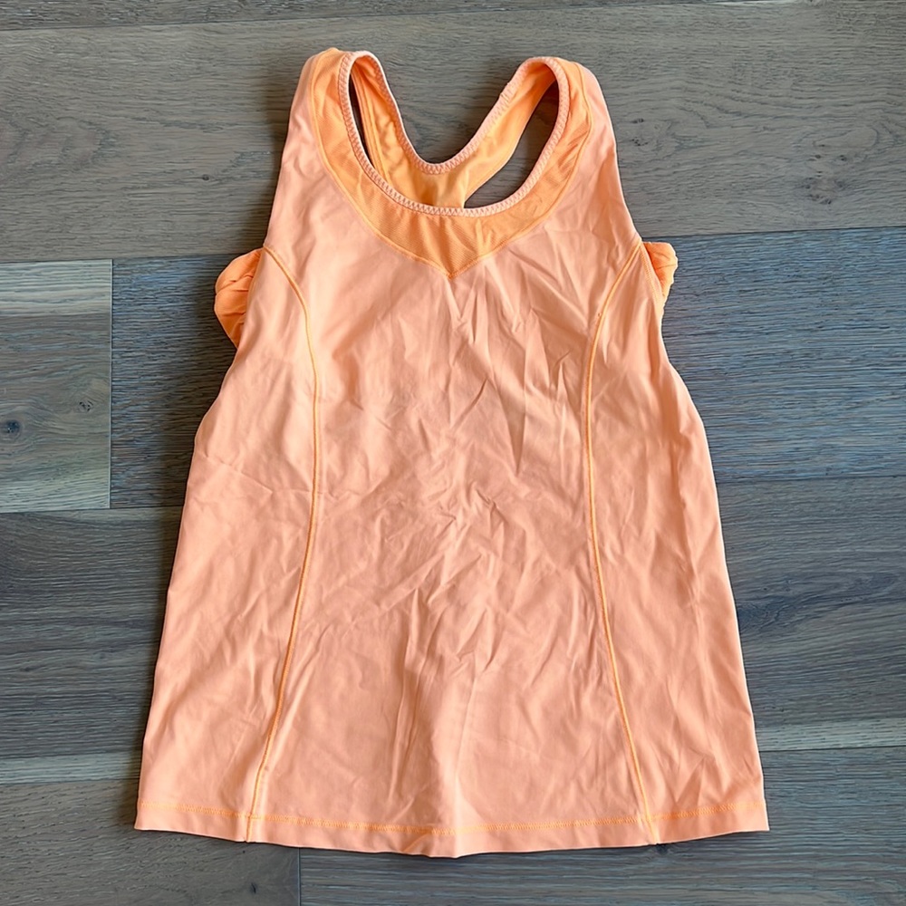 Lululemon tank, with back cutouts